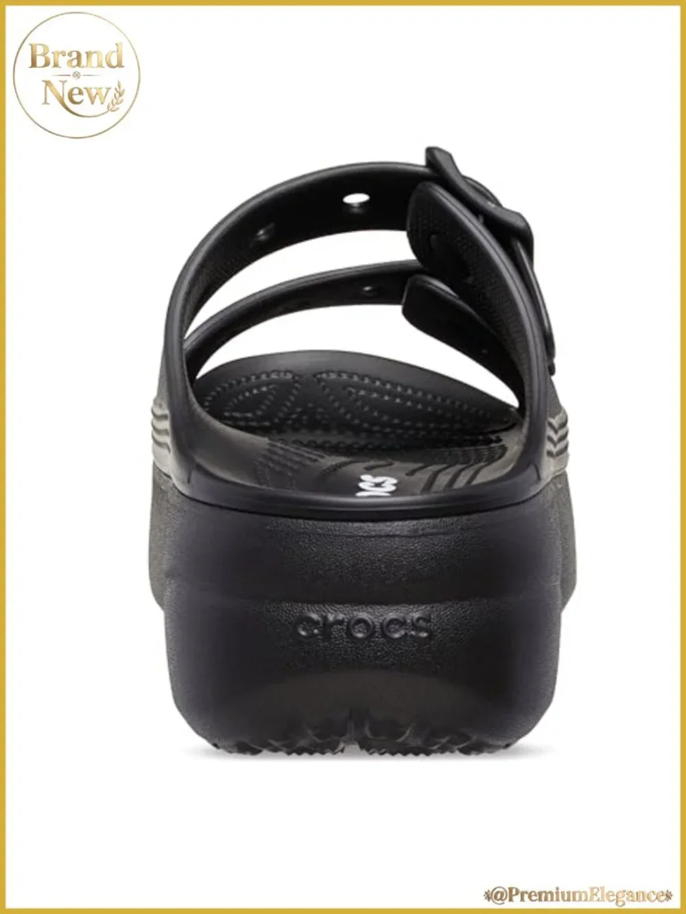 Crocs Classic Saturday Platform Sandals Adjustable Buckle Comfort